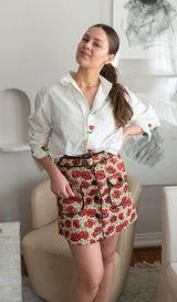 Shirley Poppy Tapestry Skirt