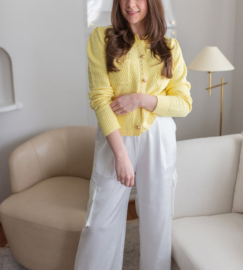 Gerone Button Cardigan