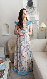 Maris Linen Maxi Dress