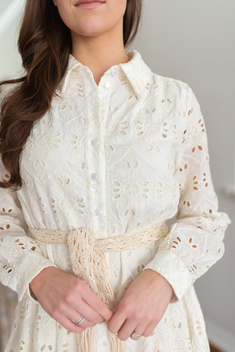 The Bentley Dress - White