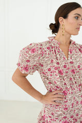 Tyler Dress Hot Pink