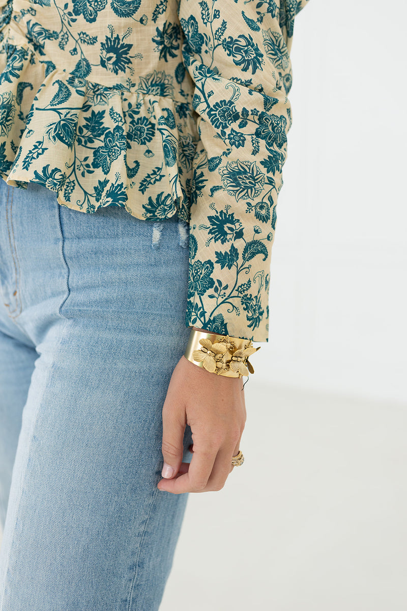 Butterfly Bee Cuff