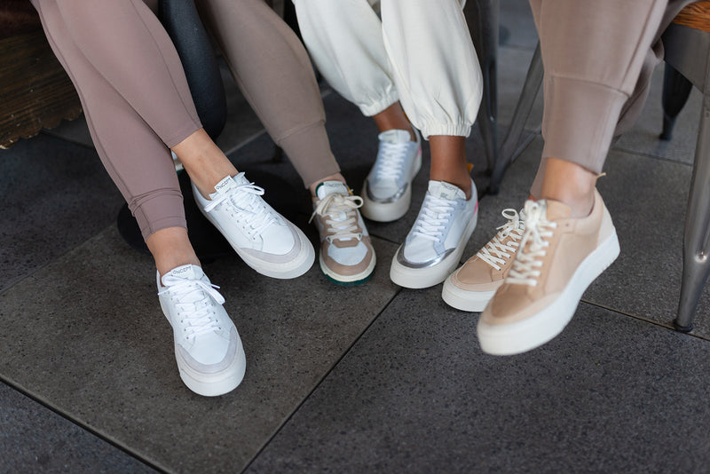 London Sneaker - White Cloud