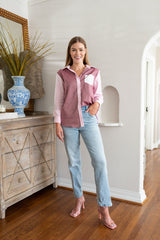 The Boyfriend Shirt - Blush