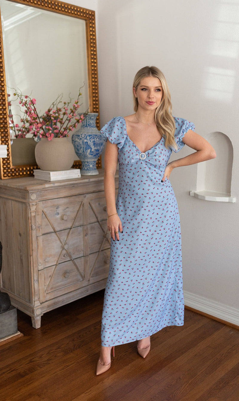 Bonnie Floral Midi Dress