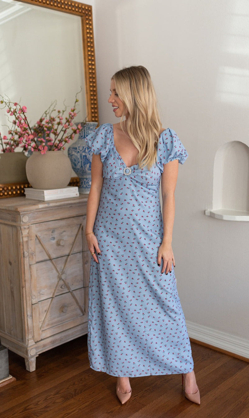 Bonnie Floral Midi Dress