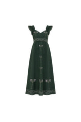 Celine Linen Maxi