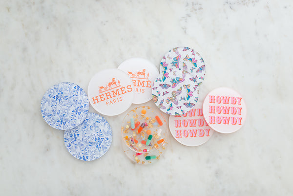Pills + Gold Coasters (Set of 2)