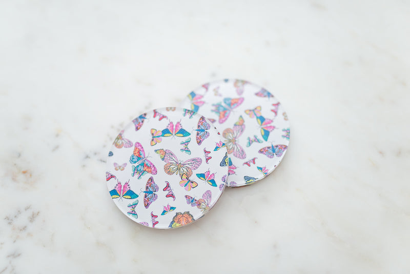 Butterfly Coasters (Set of 2)