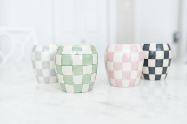 Check Mate Candle - Cotton + Teak
