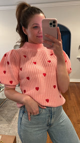 HEART SWEATER