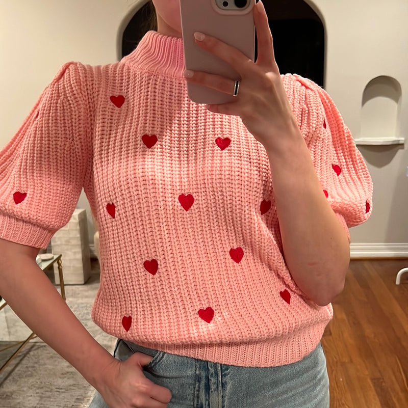 HEART SWEATER